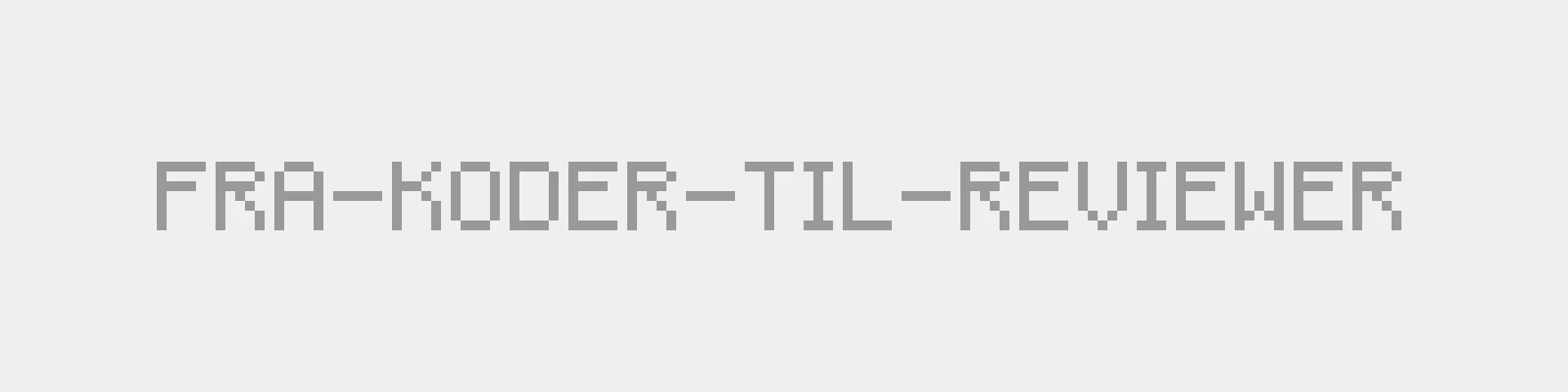 Fra koder til reviewer