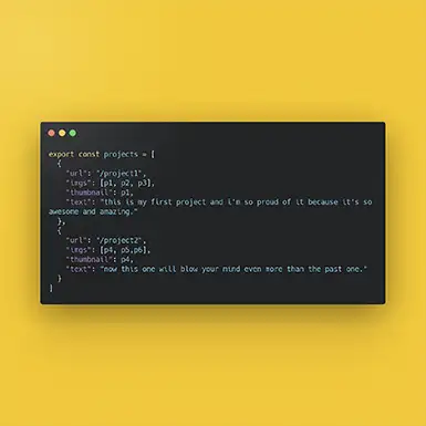 Billede af kompetence – JSON