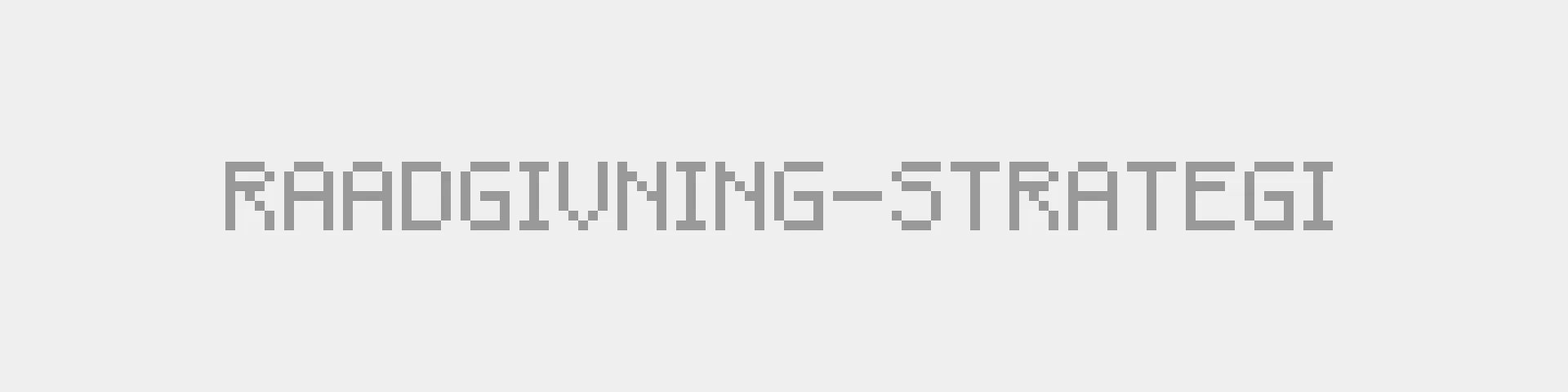Consulting & strategy